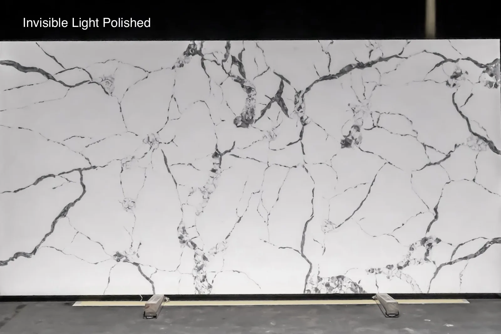 Calacatta Invisible Quartz Slab in Northridge, Los Angeles
