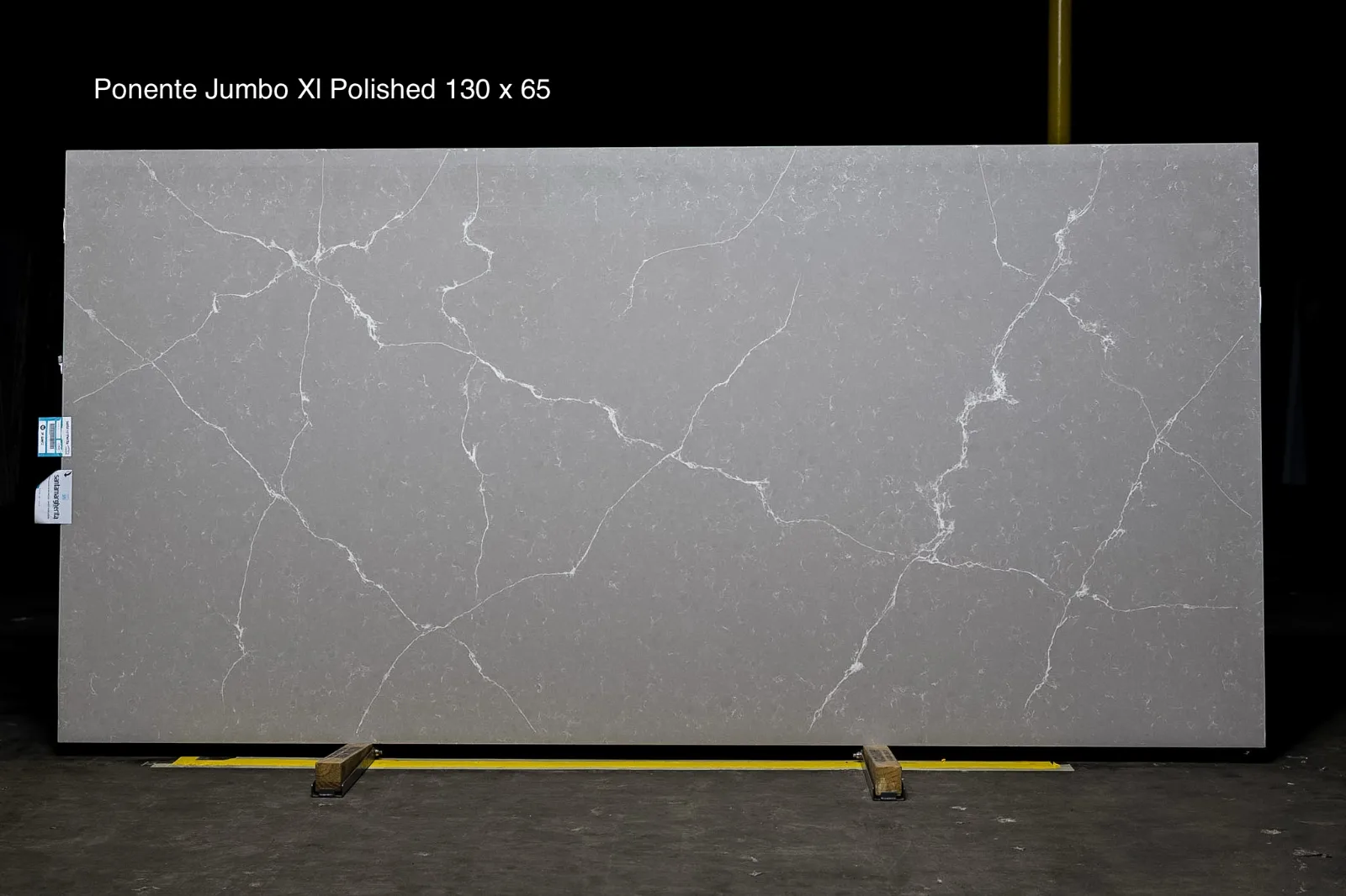 Ponente Grey Quartz Slab in Northridge, Los Angeles