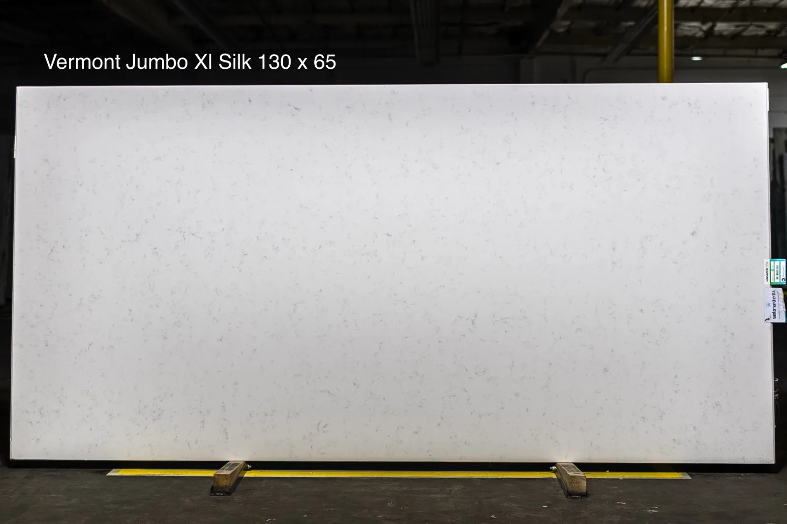 Carrara Jumbo Silk Quartz Slab in Northridge, Los Angeles