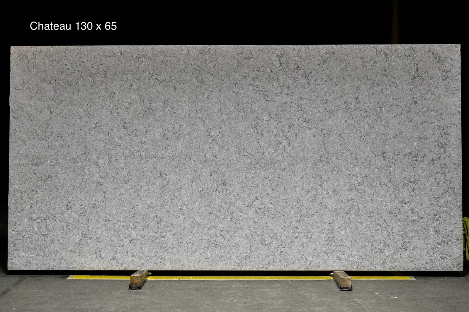 Chateau Concrete Grey Quartz Slab in Northridge, Los Angeles