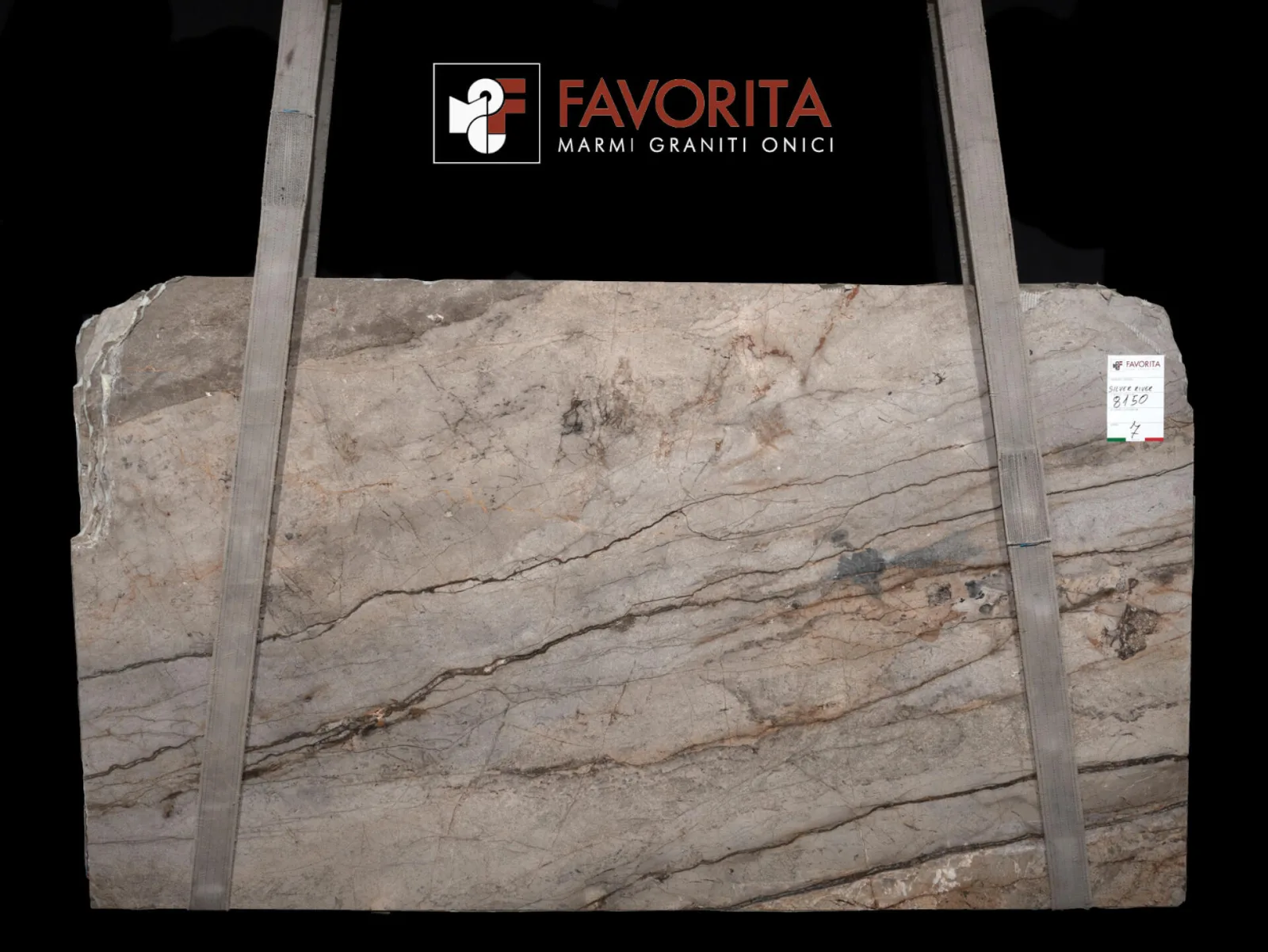 Silver River Marble Slab in Sun Valley, Los Angeles