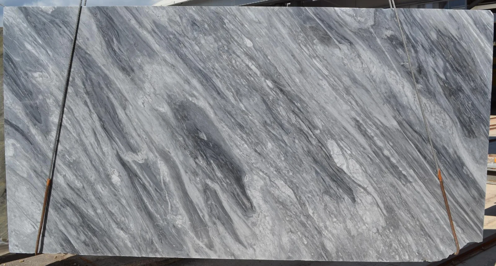 Bardiglio Nuvolato Marble Slab in Sun Valley, Los Angeles