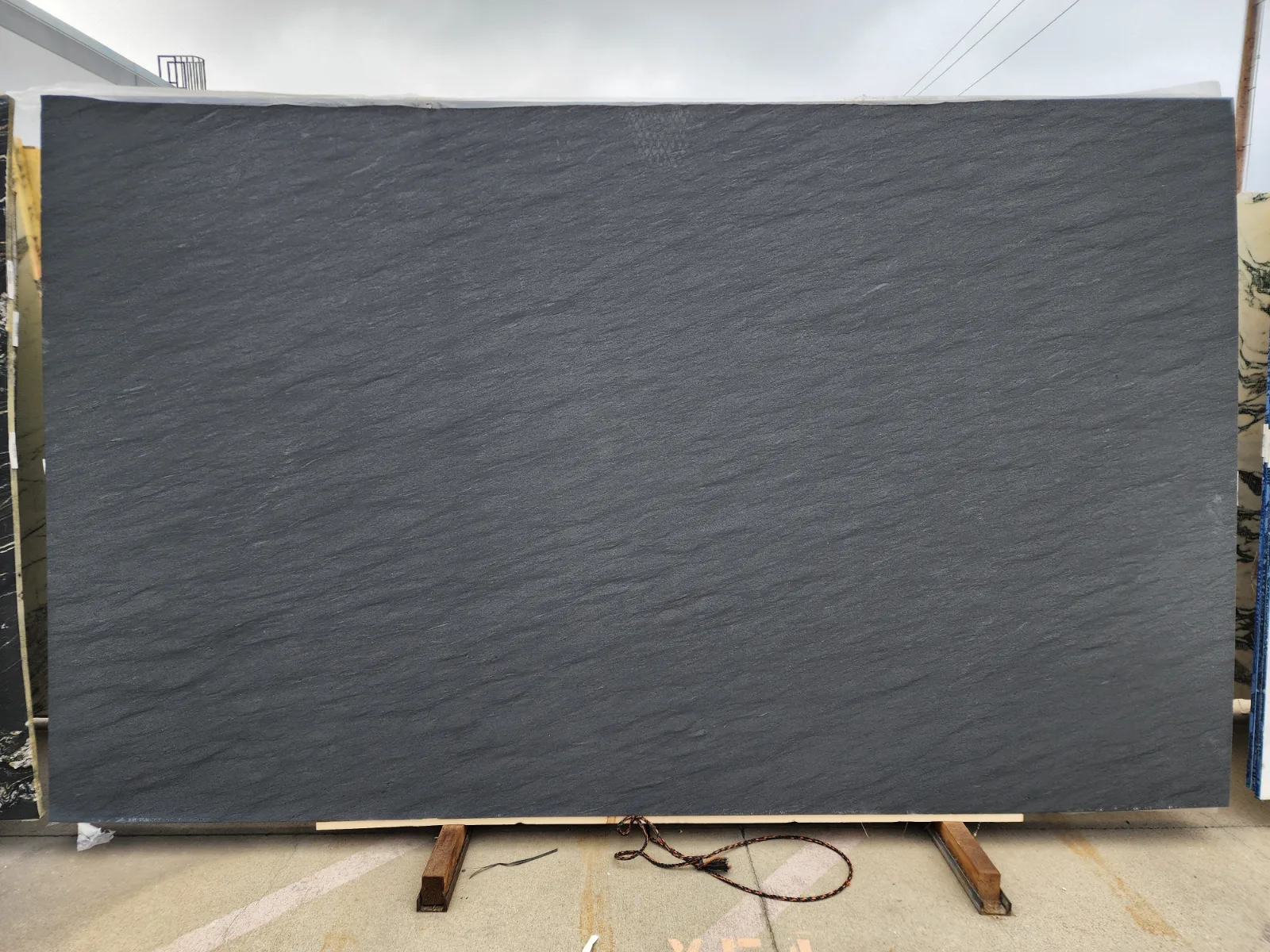 Vermont Black Granite Slab in North Hollywood, Los Angeles