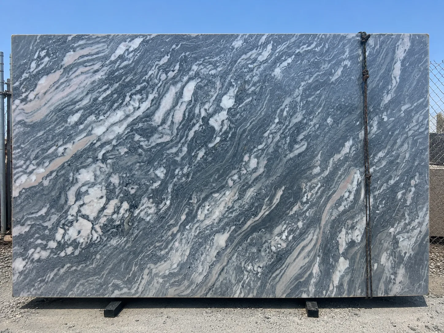 White Wave Granite Slab in North Hollywood, Los Angeles