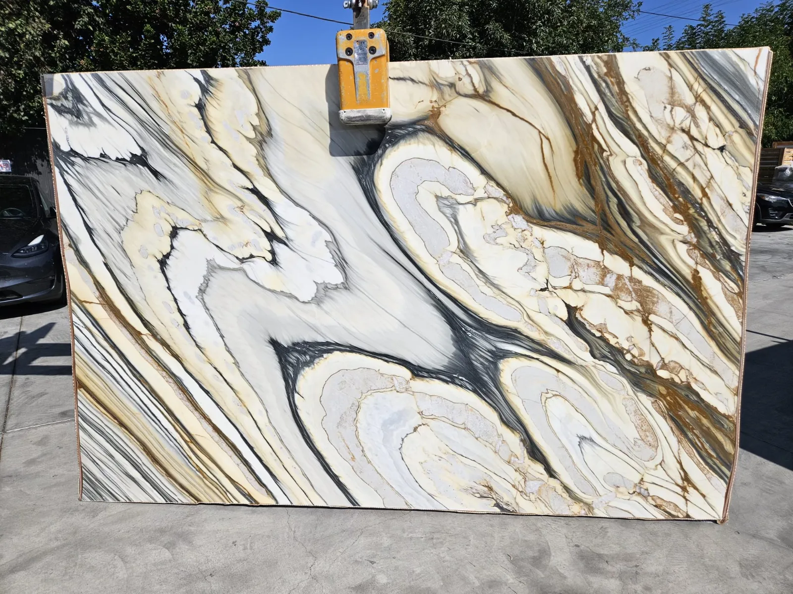 Calacatta Oyster Extra Marble Slab in Van Nuys, Los Angeles