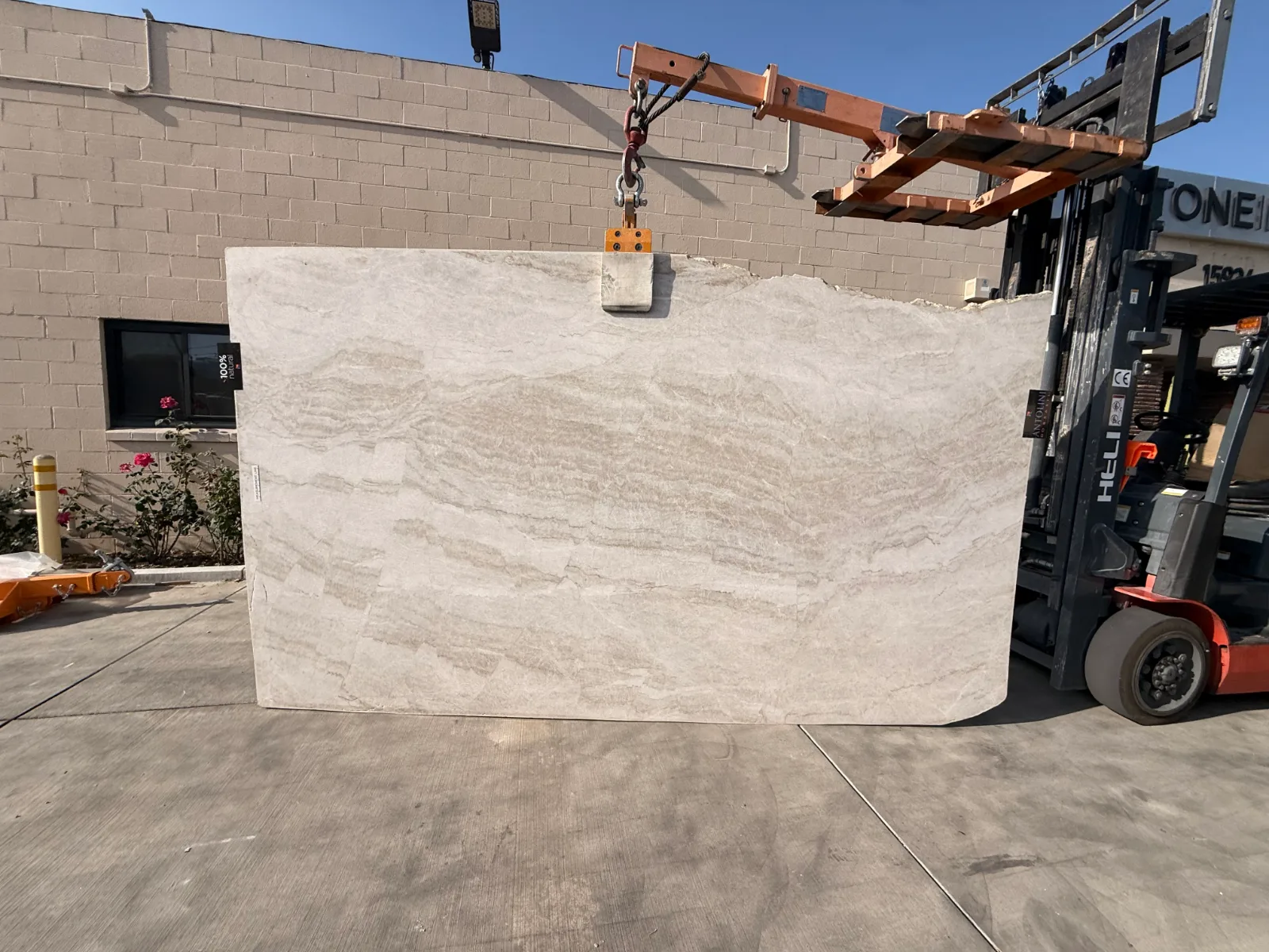 Taj Mahal Select Quartzite Slab in Van Nuys, Los Angeles