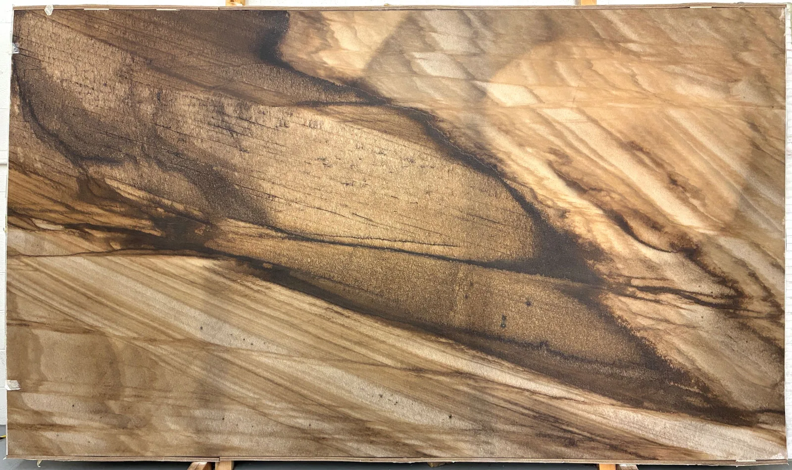 Ebano Cafe Quartzite Slab in Van Nuys, Los Angeles