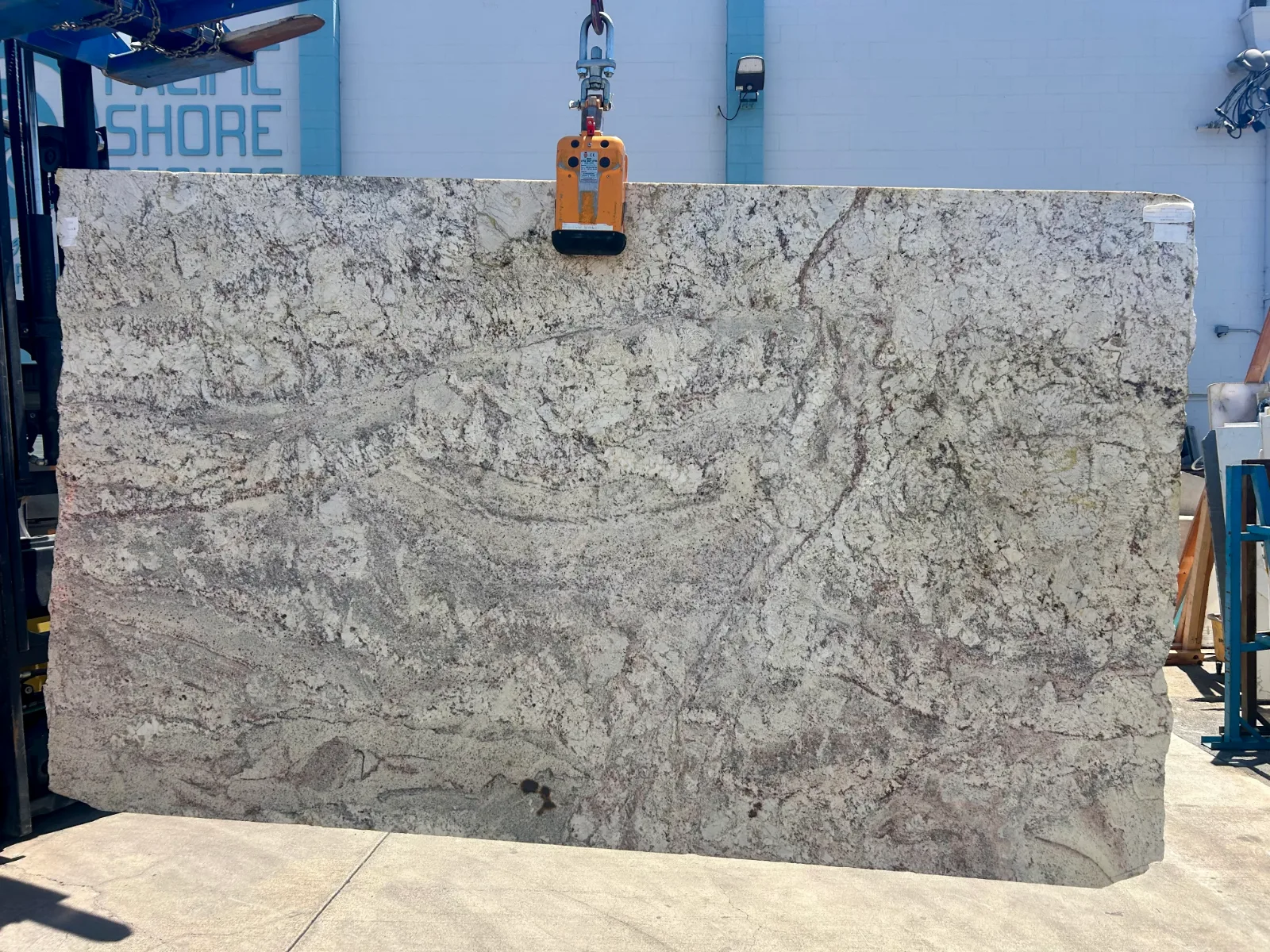 White Spring Granite Slab in North Hollywood, Los Angeles