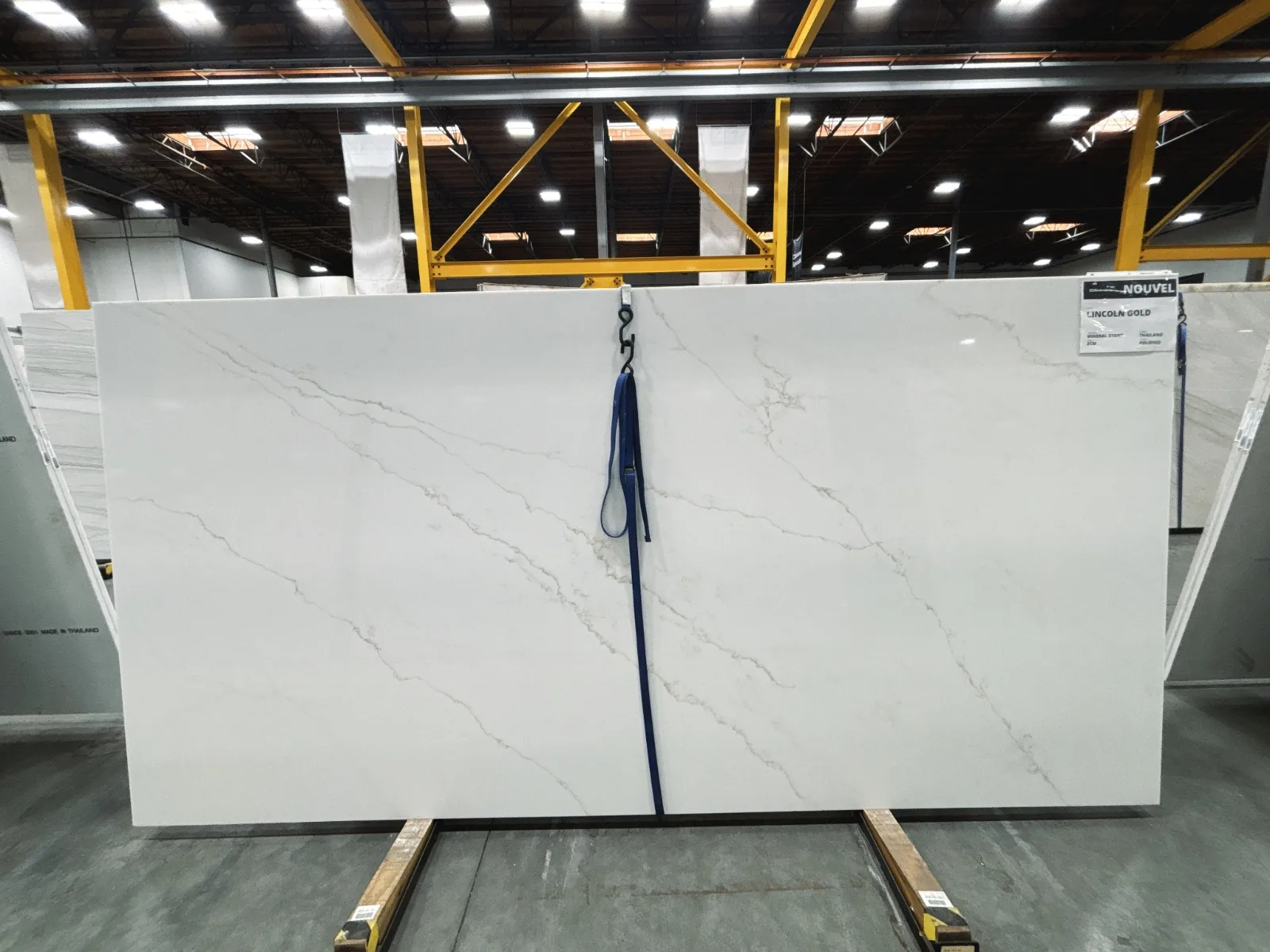 Nouvel Lincoln Gold Quartz Slab in Sylmar, Los Angeles