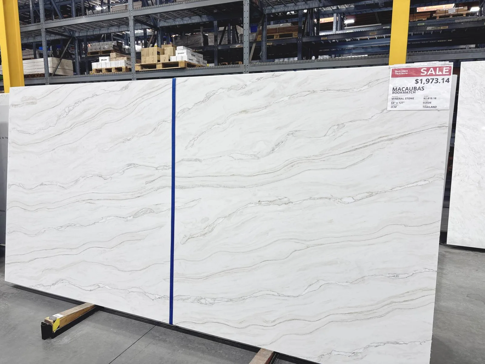 Macaubas Bookmatch Quartzite Slab in Sylmar, Los Angeles