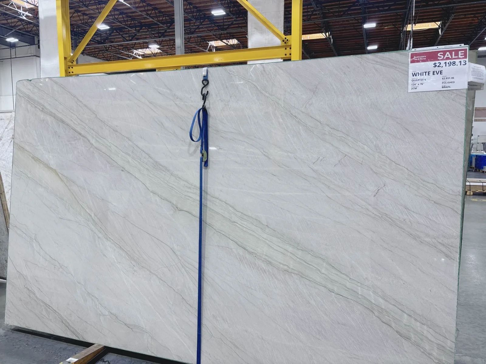 White Eve Granite Slab in Sylmar, Los Angeles