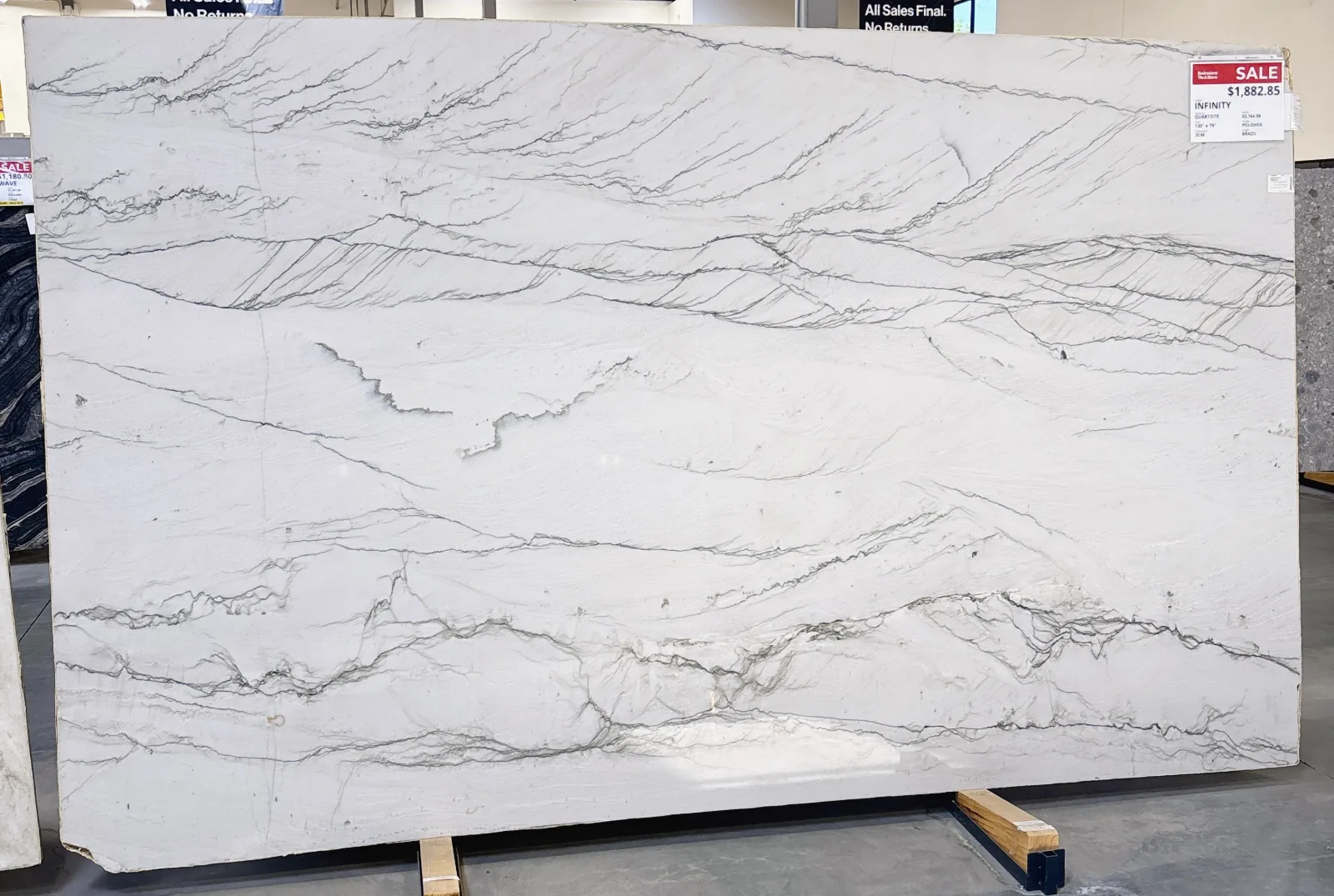 Infinity Polished Quartzite Slab in Sylmar, Los Angeles