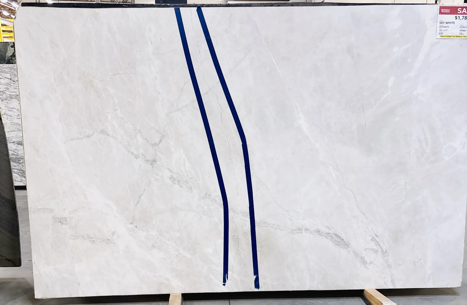 Sky White Dolomite Slab in Sylmar, Los Angeles