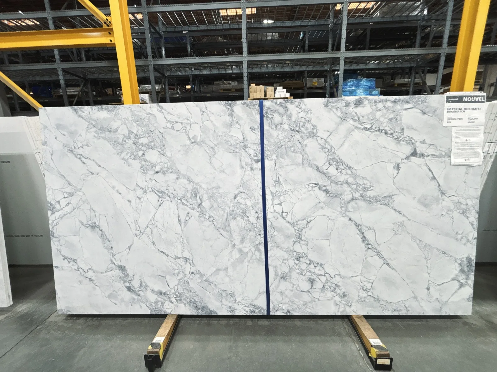 Nouvel Imperial Dolomite Quartz Slab in Sylmar, Los Angeles