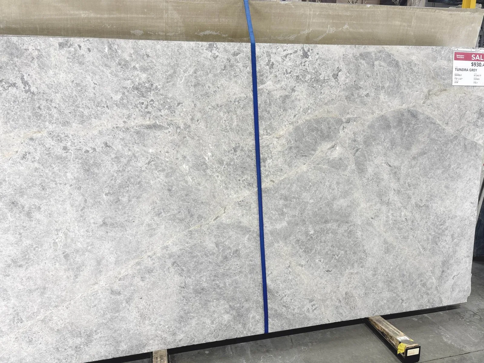 Tundra Grey Marble Slab in Sylmar, Los Angeles