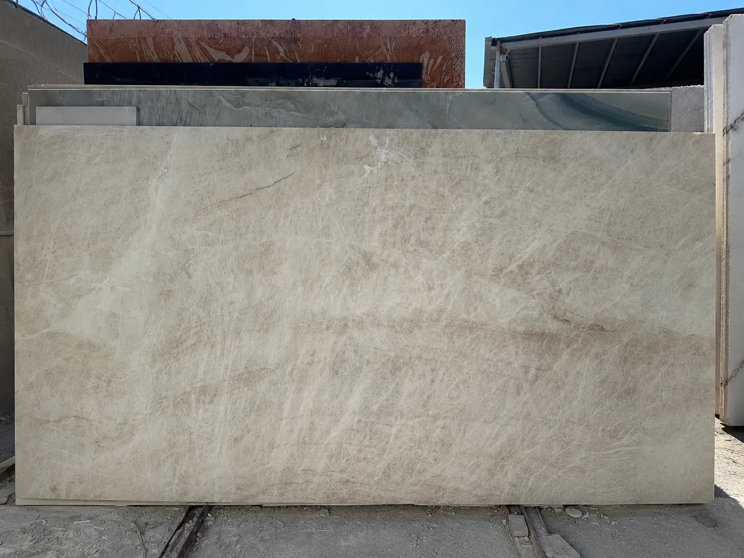 Taj Mahal Quartzite Remnant in Sun Valley, Los Angeles