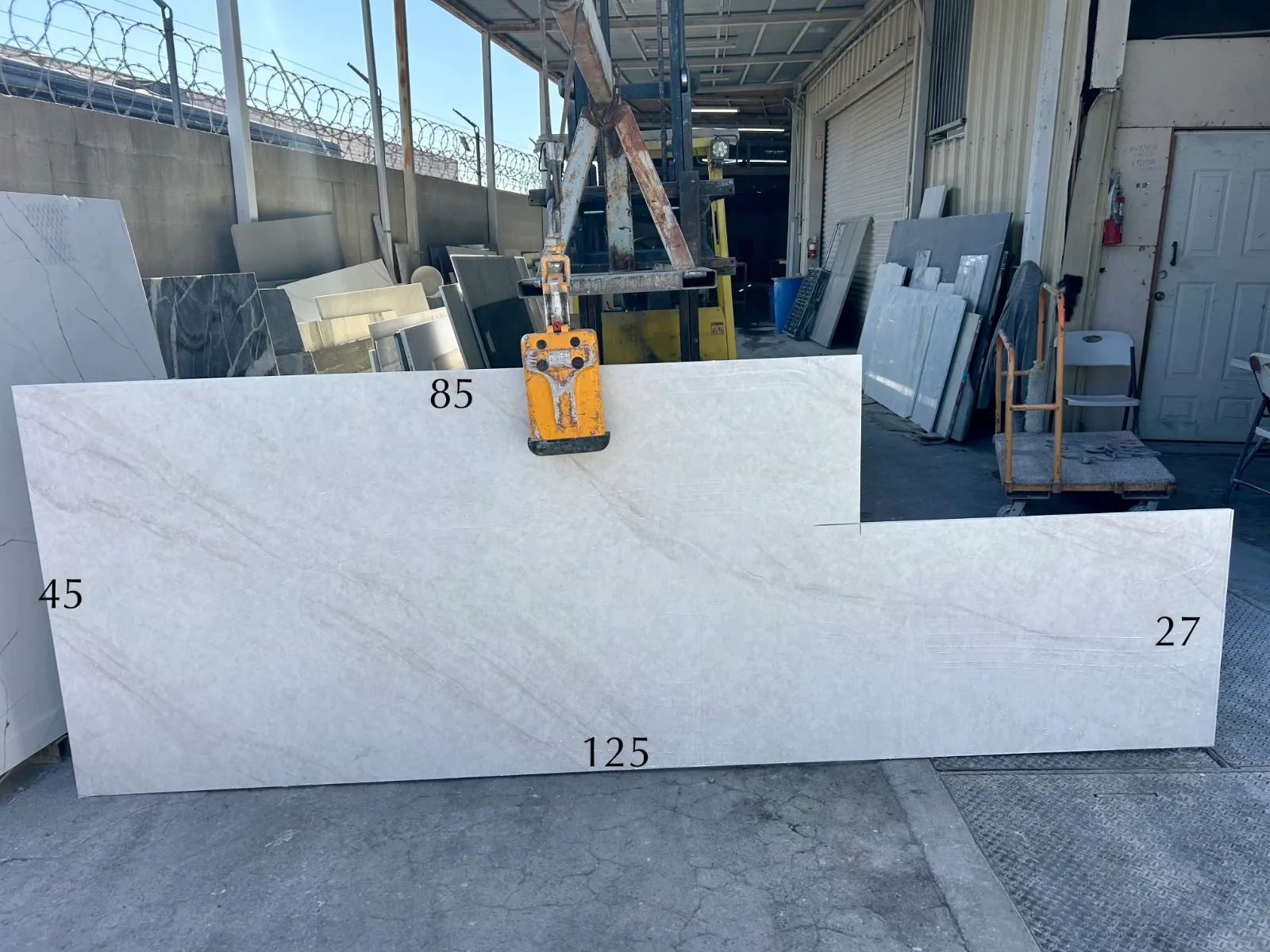 Taj Mahal Quartz Remnant in Sun Valley, Los Angeles