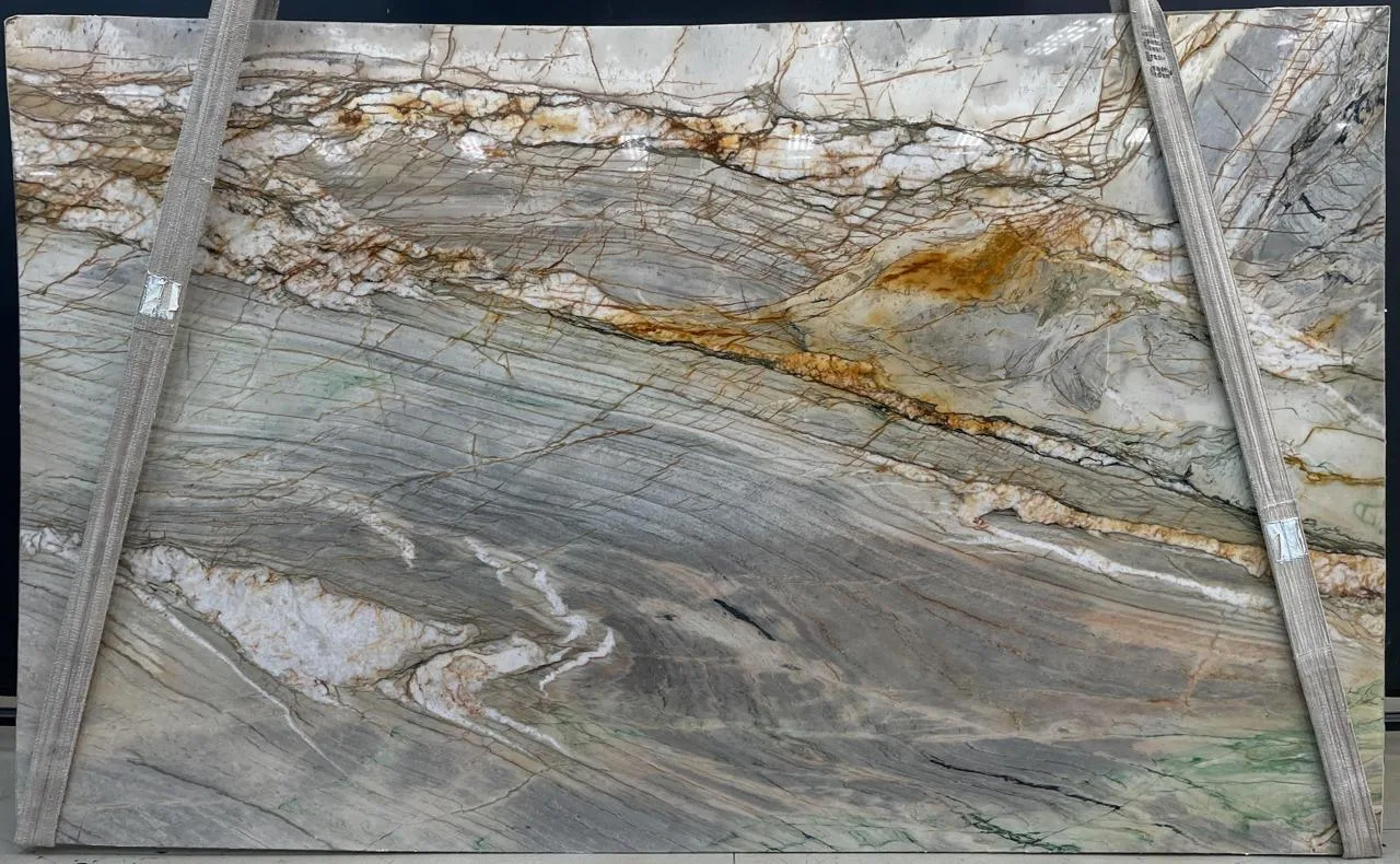 Ijen Crystal Quartzite Slab in Sun Valley, Los Angeles