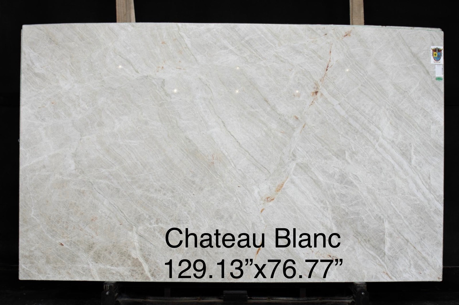 Chateau Blanc Quartzite Slab in Sun Valley, Los Angeles