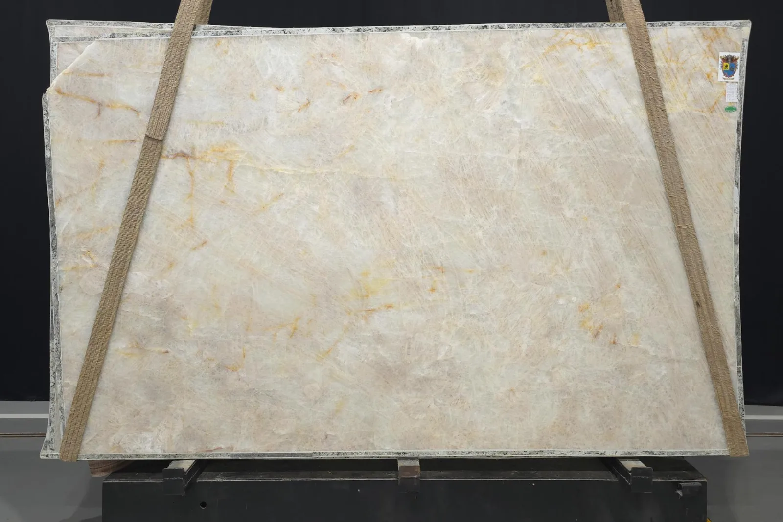 Cristallo Celestial Frost Quartzite Slab in Sun Valley, Los Angeles
