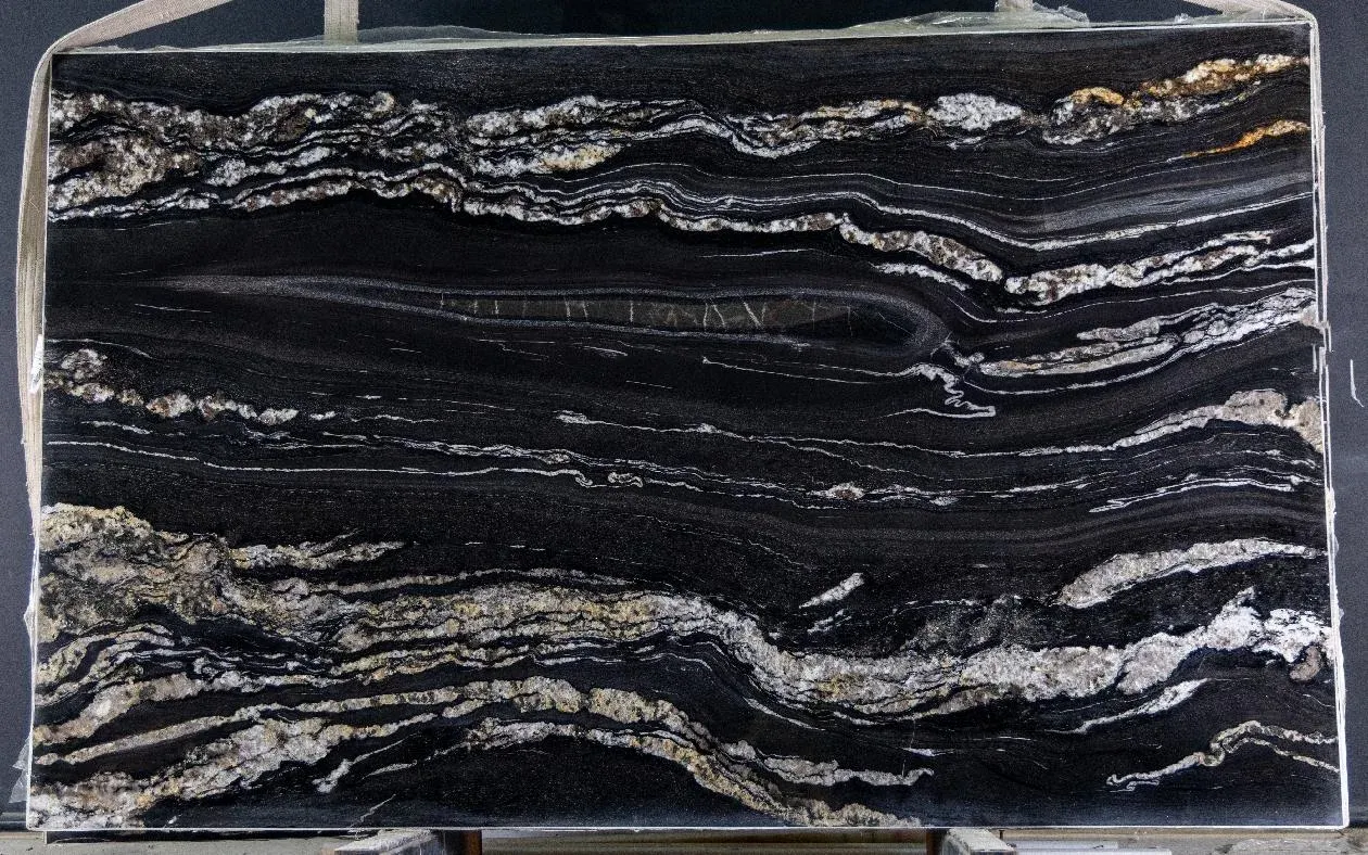 Black Fusion Granite Slab in North Hollywood, Los Angeles