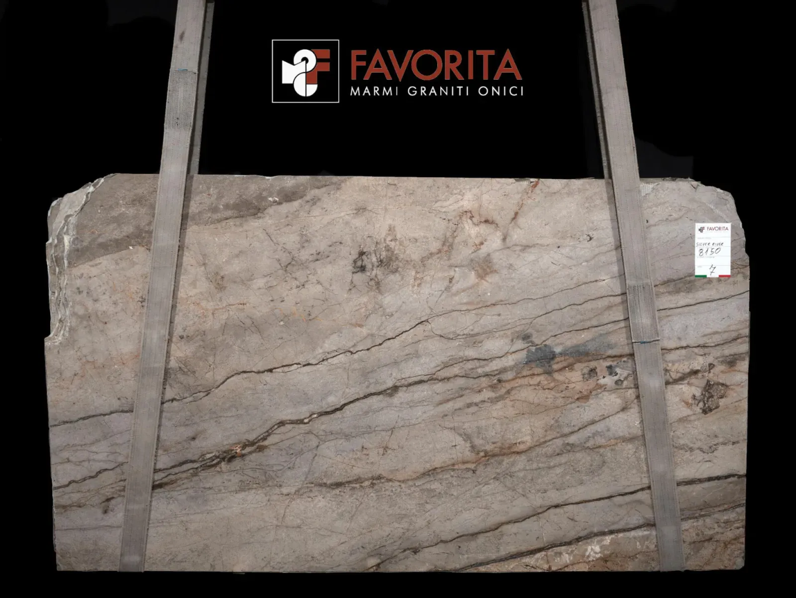 Silver River Marble Slab in Los Angeles