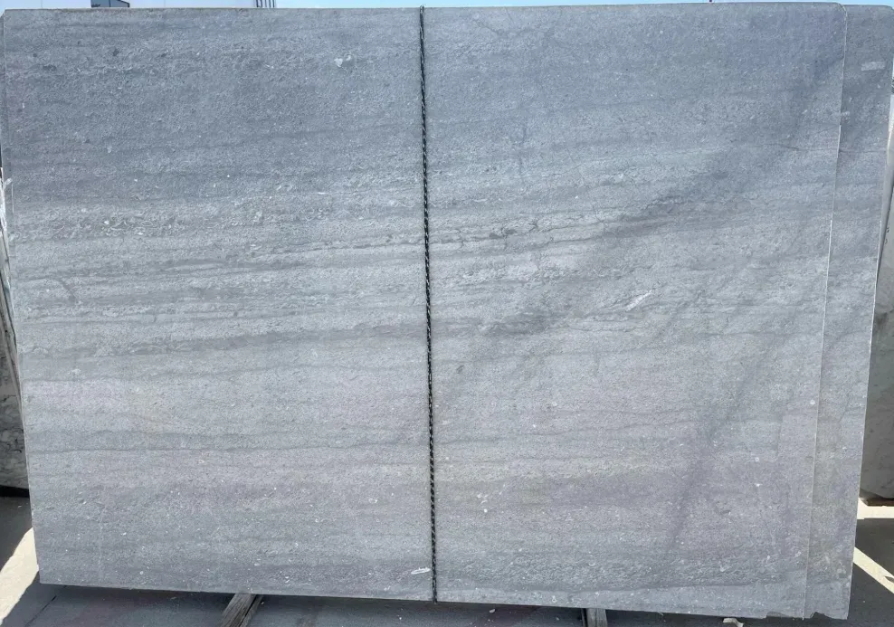 Fossil Gray Marble Slab in Los Angeles