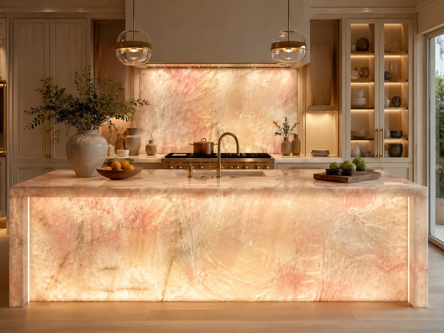 Cristallo Rose Quartzite — Outdoor Inspiration