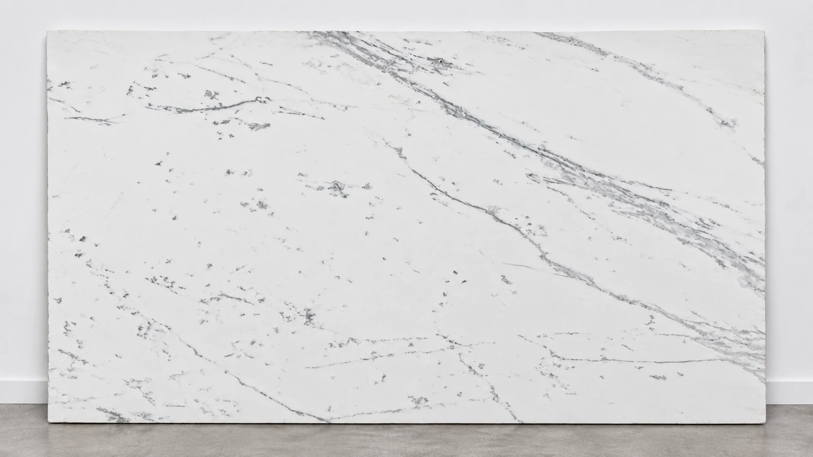Pearl White Marble Slab in Santa Clarita