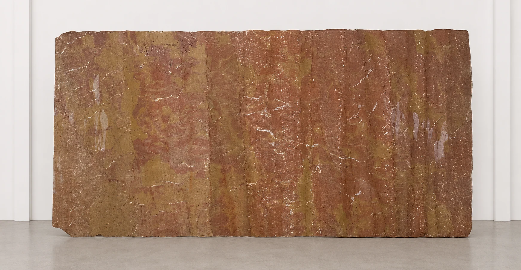 Burgundy Sand Marble Slab in Santa Clarita