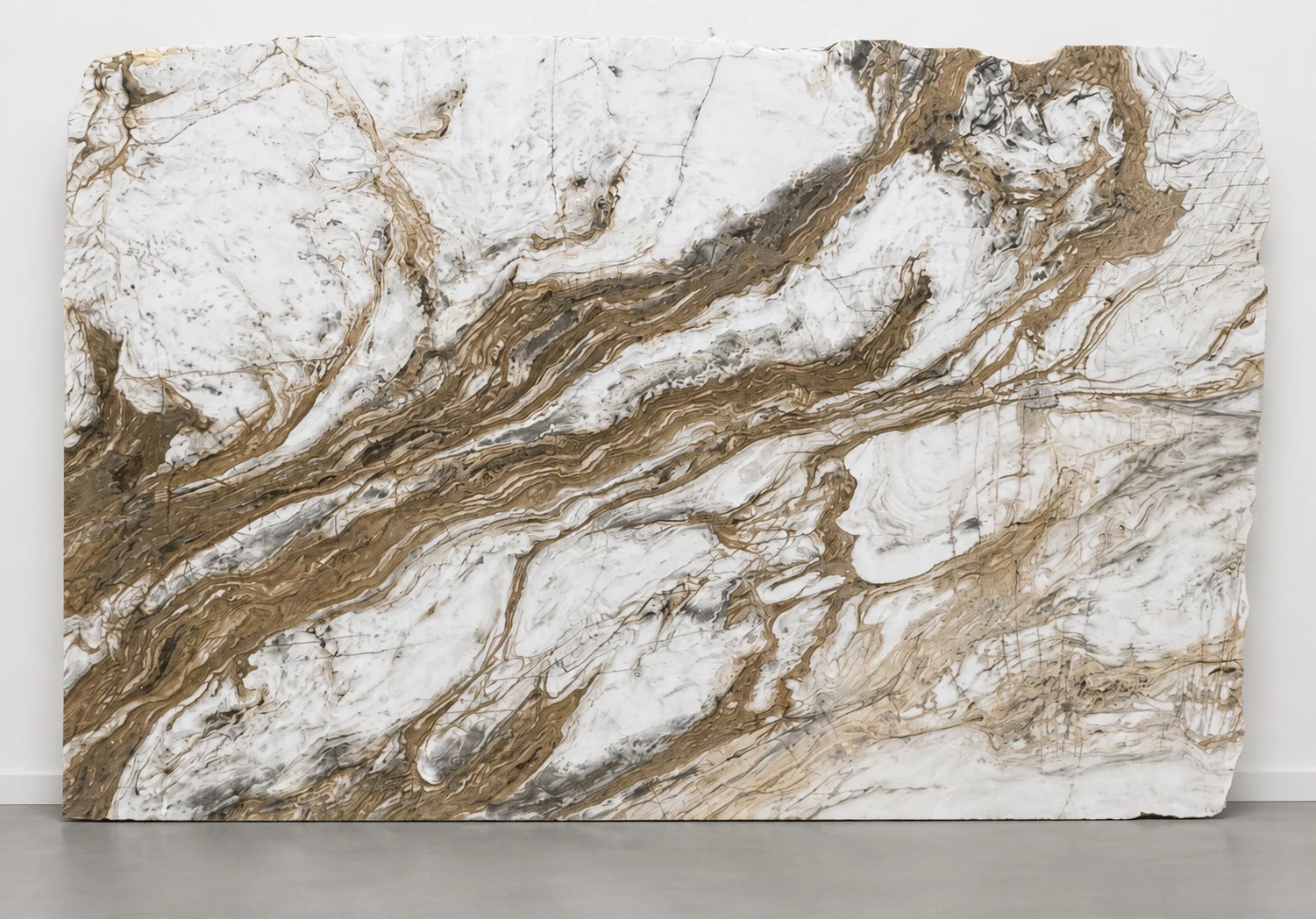 Calacatta Caramel Marble Slab in Santa Clarita