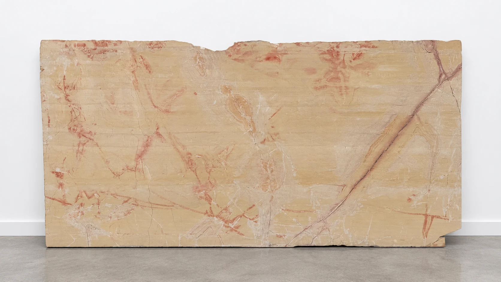 Giallo Fuoco Marble Remnant in Santa Clarita