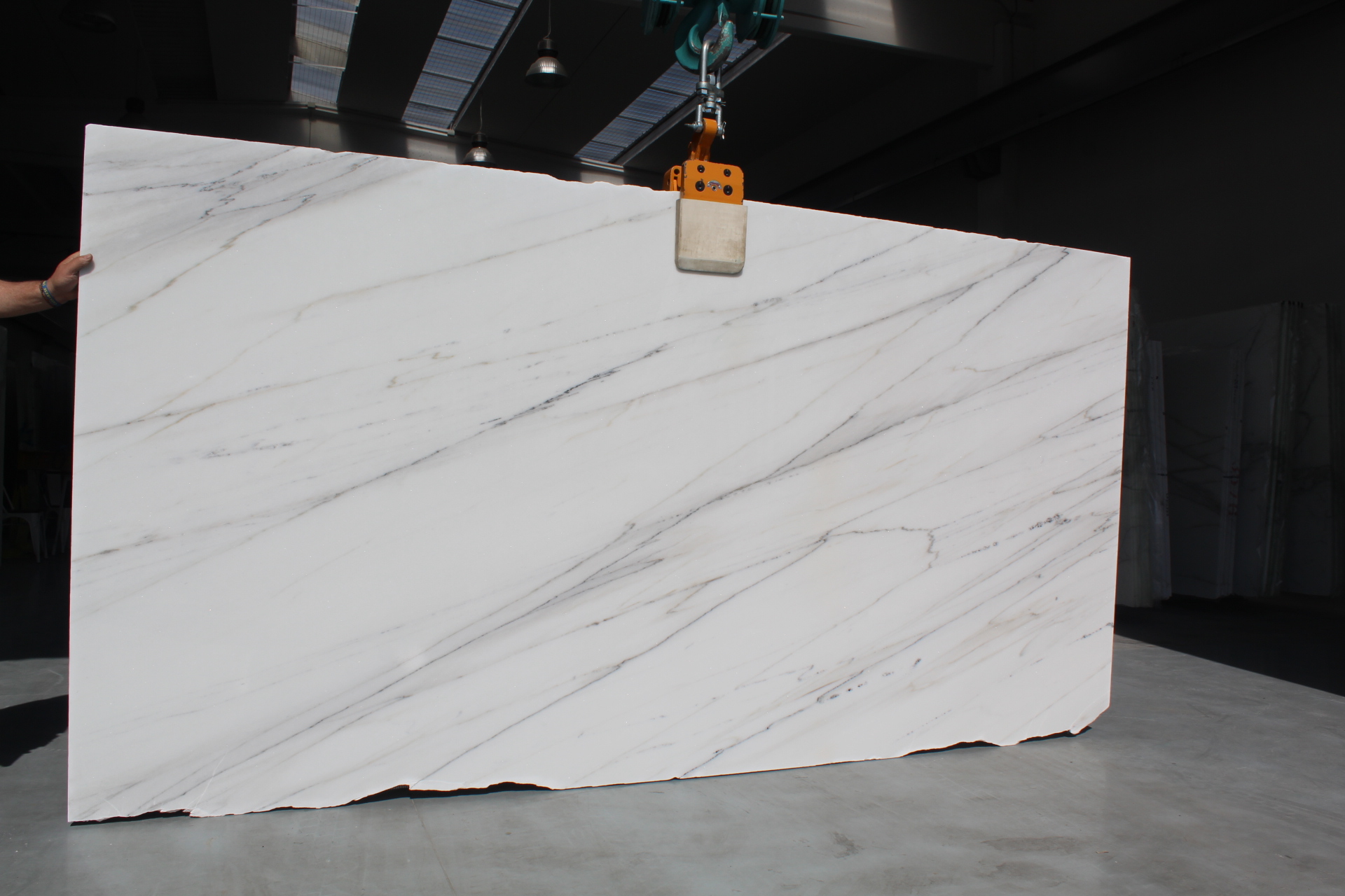 Calacatta Colorado Marble Slab in Sun Valley, Los Angeles