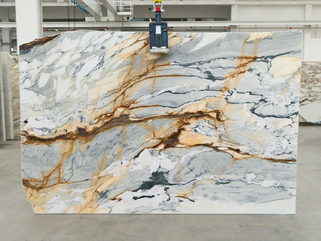 Calacatta Picasso Marble Slab in Sun Valley, Los Angeles