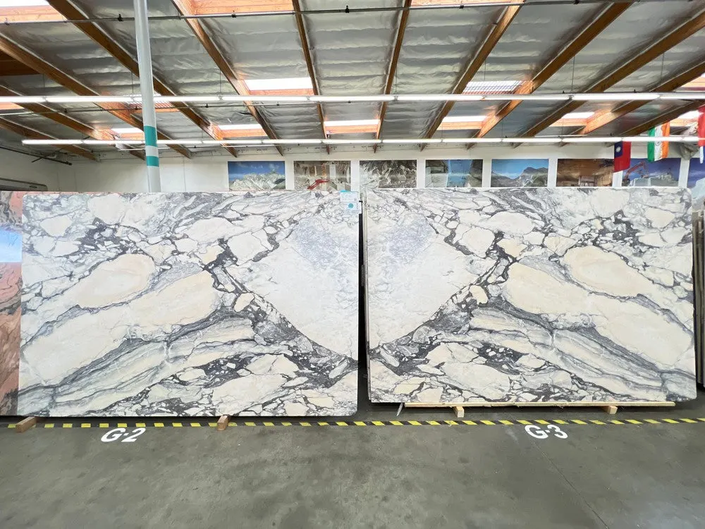 Calacatta Viola Antico Extra Marble Slab in Sun Valley, Los Angeles