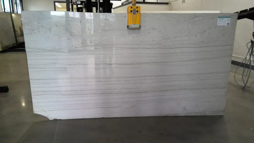 White V/c Quartzite Slab in Sun Valley, Los Angeles
