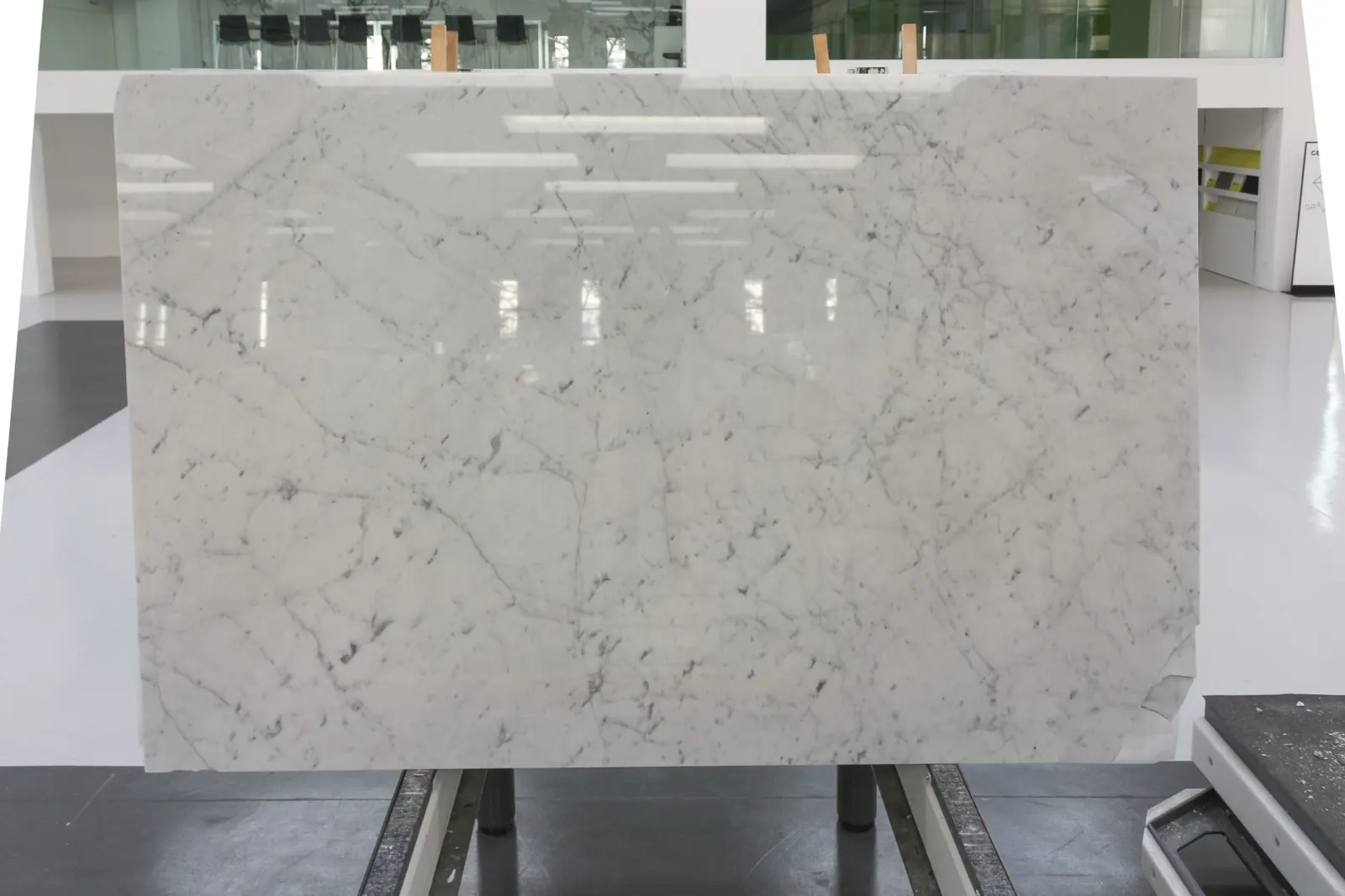 Bianco Carrara Marble Remnant in North Hollywood, Los Angeles