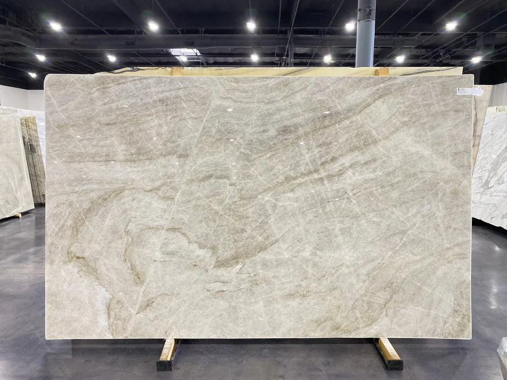 Taj Mahal Selected Quartzite Slab in Sun Valley, Los Angeles