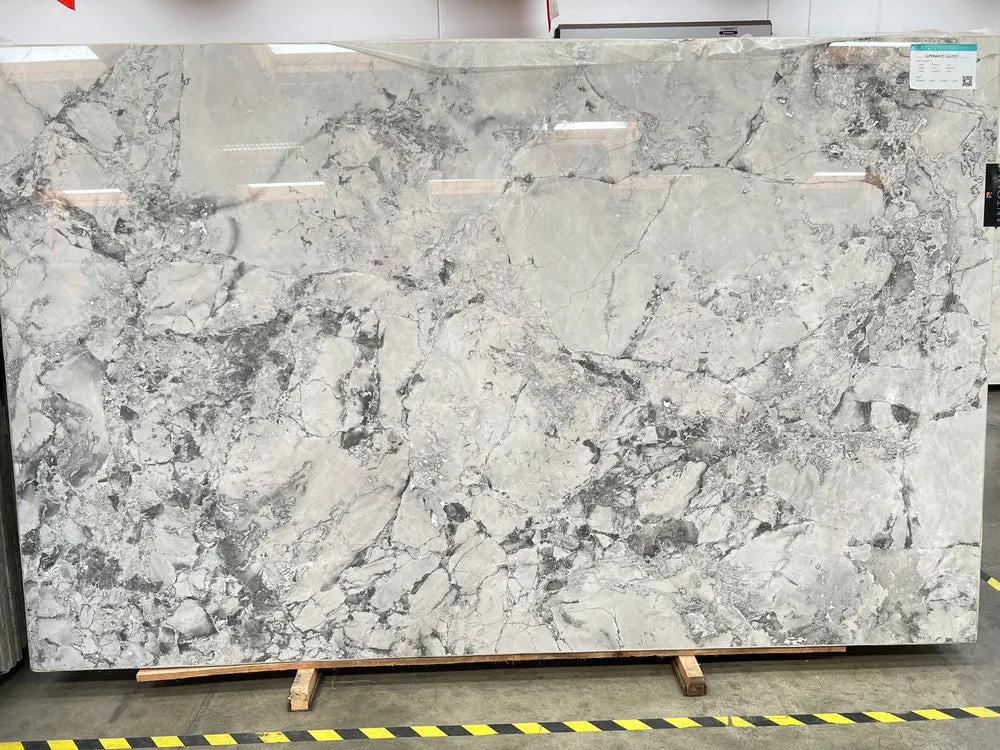 Superwhite Dolomite Slab in Sun Valley, Los Angeles