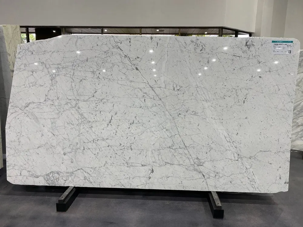 Carrara White C Marble Slab in Sun Valley, Los Angeles
