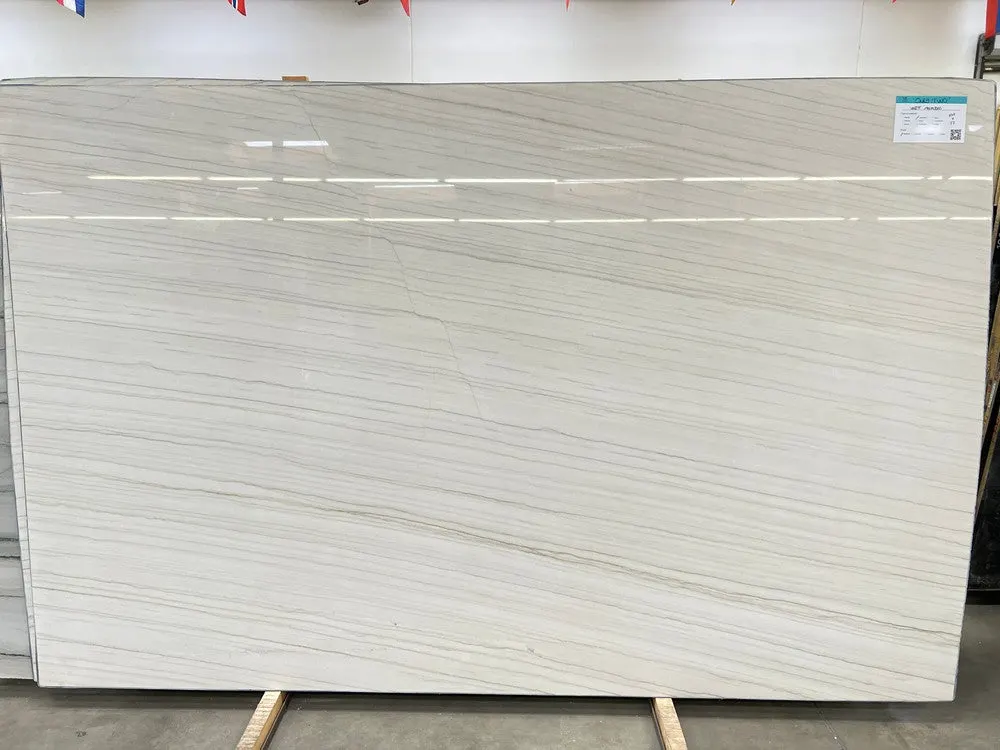 White Macaubas Quartzite Slab in Sun Valley, Los Angeles