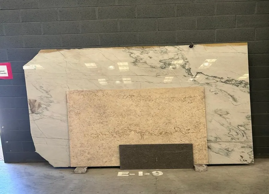 White Macaubas Quartzite Slab in North Hollywood, Los Angeles