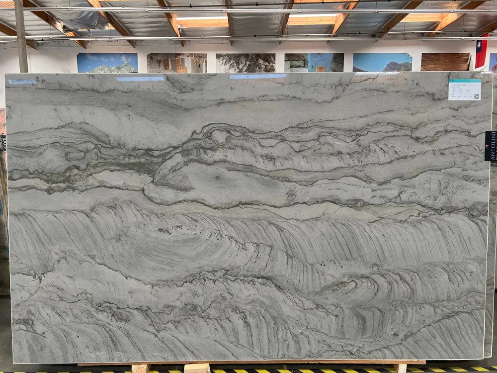 Silver Moon Quartzite Slab in Sun Valley, Los Angeles