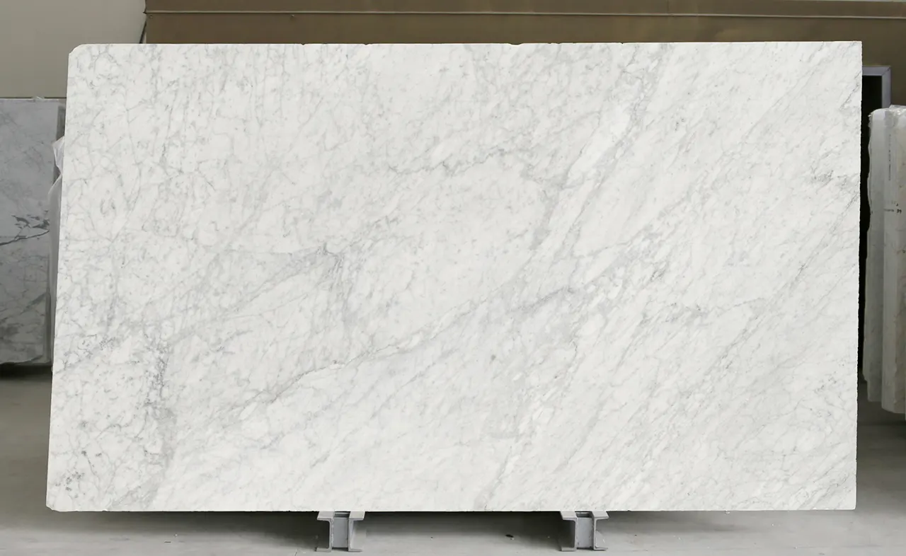 Bianco Carrara Marble Slab in North Hollywood, Los Angeles