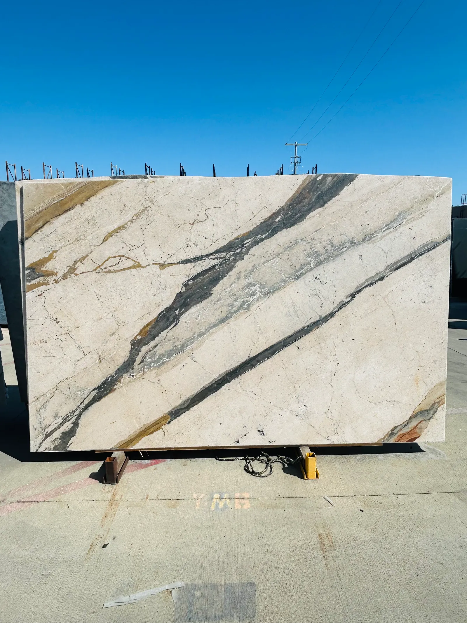 Calacatta Barocco Marble Slab in Los Angeles
