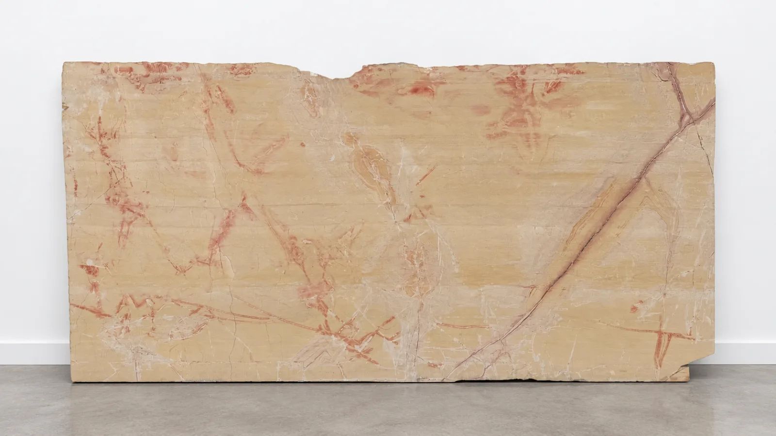 Giallo Fuoco Marble Slab in Santa Clarita