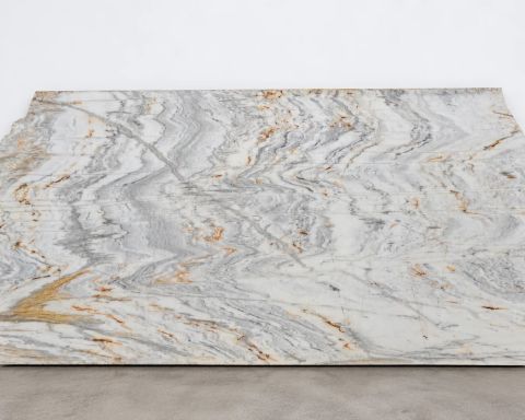 Calacatta Ice Gold Marble Slab in Santa Clarita