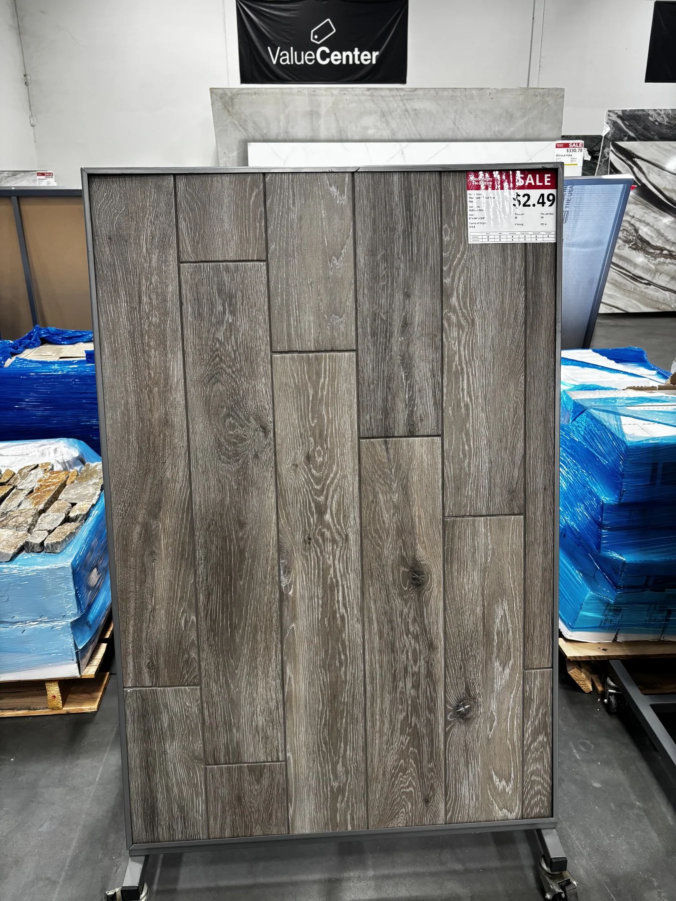 Titus Field Tile 2.0 Noce Porcelain in Sylmar, Los Angeles