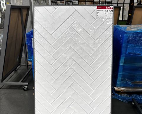 Clara White Glossy Wall Tile 2-3/4x11 Porcelain in Sylmar, Los Angeles