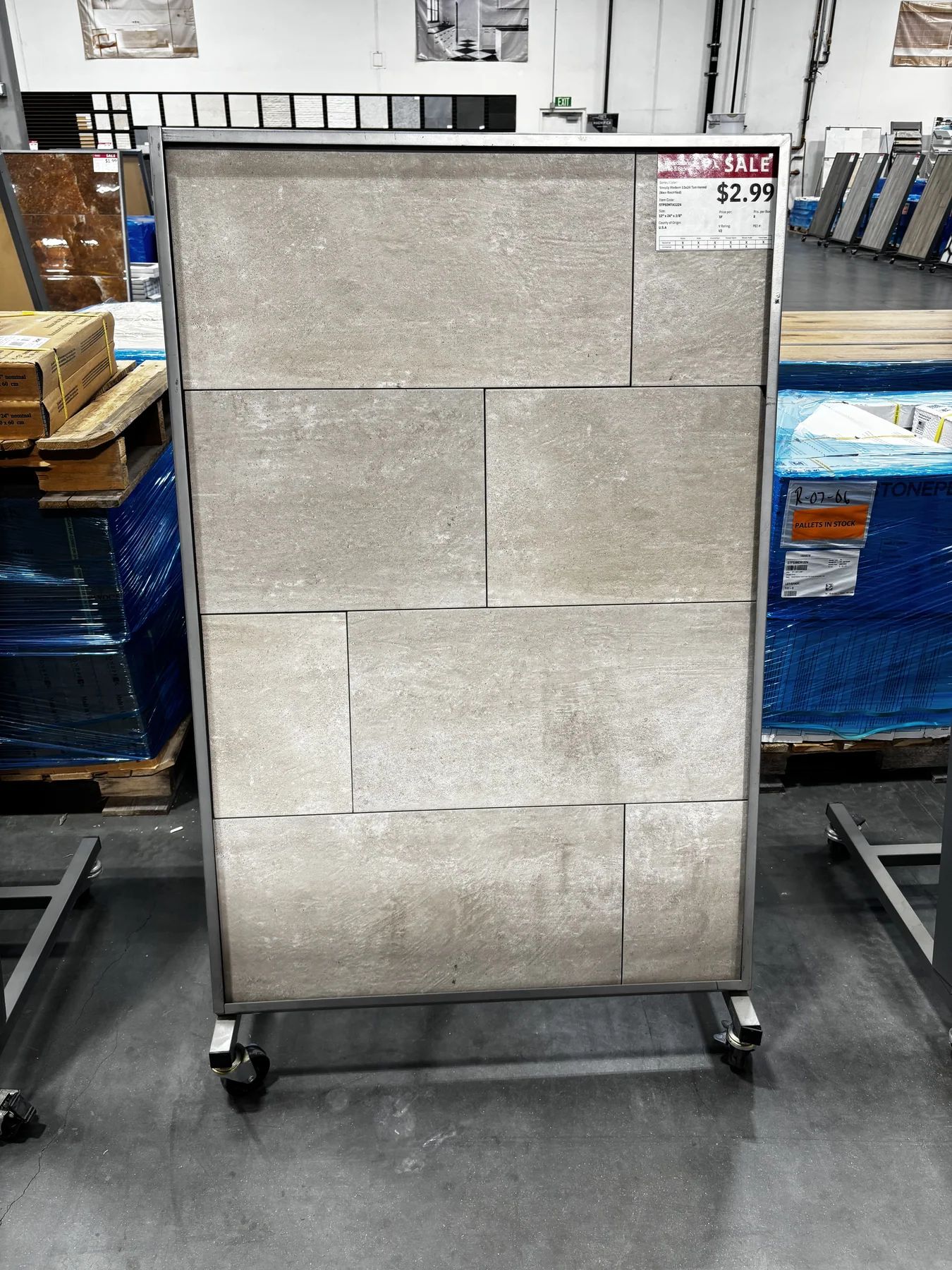 Simply Modern 12x24 Field Tile Tan Honed Porcelain in Sylmar, Los Angeles